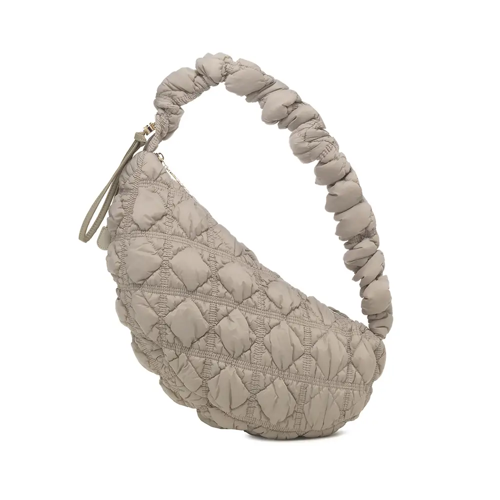 Carlyn Cozy M Crossbody Bag Taupe – voilà.id
