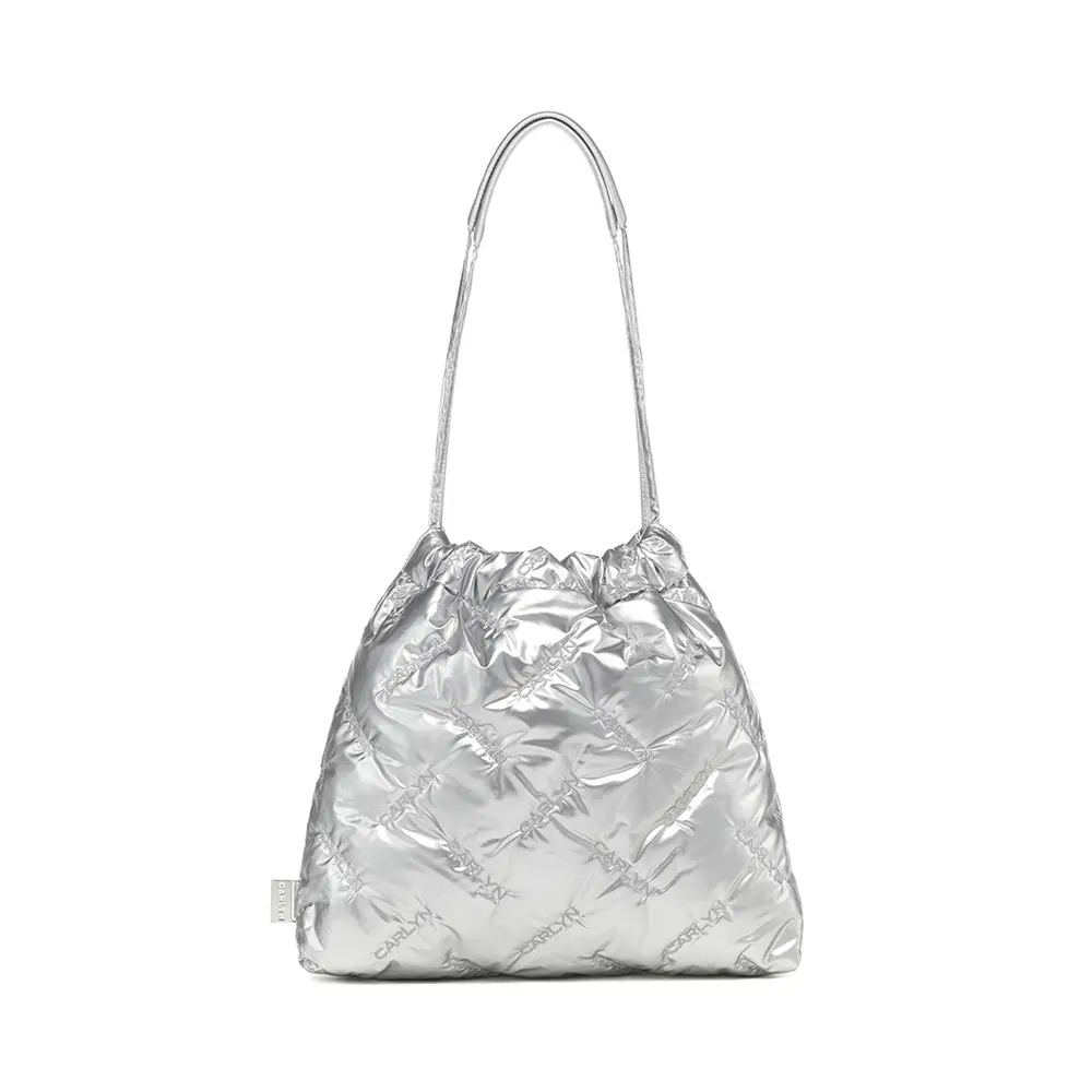 ★CARLYN★ Twi 4colors H73305020 Carlyn Twee Tote Bag Silver – voilà.id