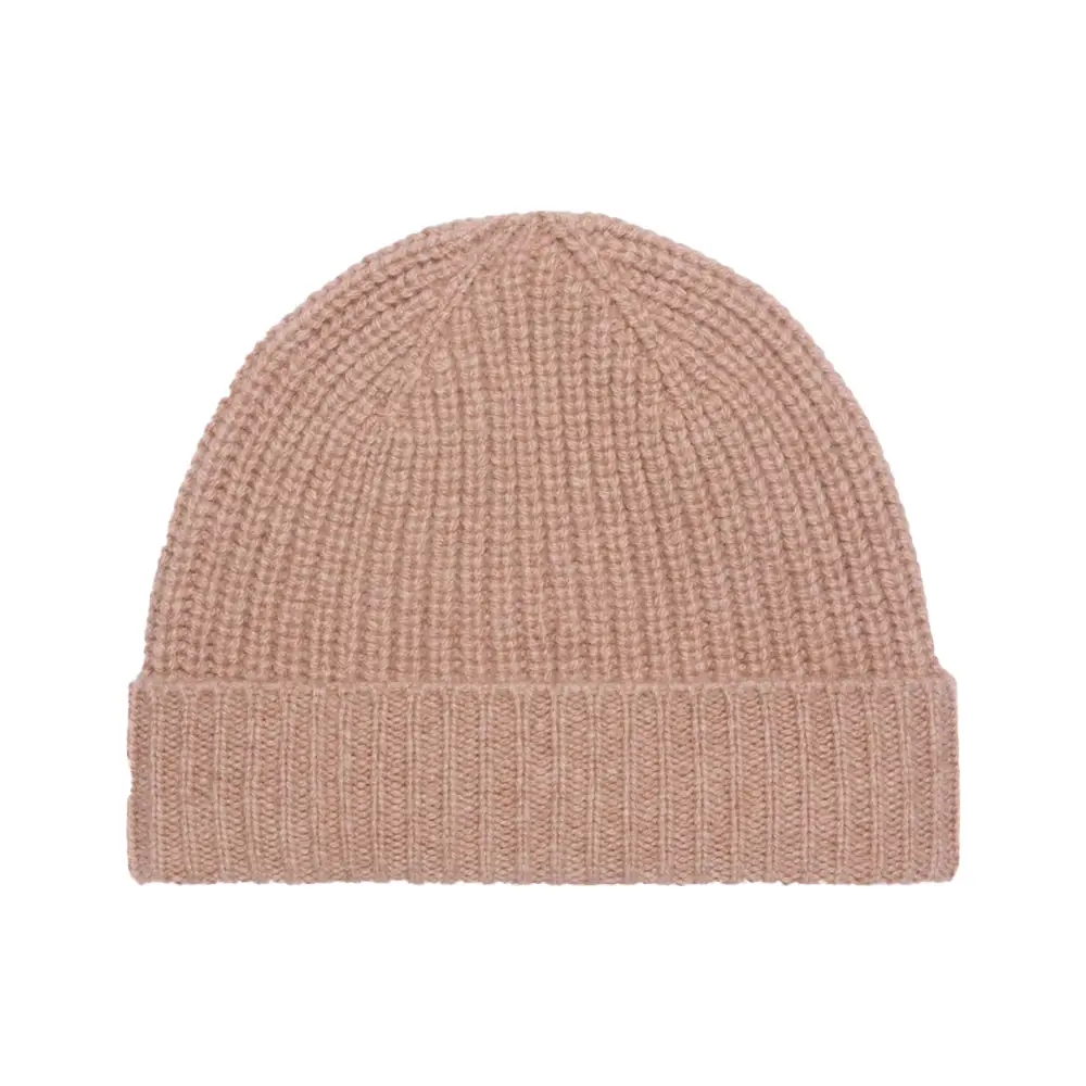 関税込 CELINE triomphe beanie in aran cashmere and wool Celine Off White Knit Triomphe Beanie