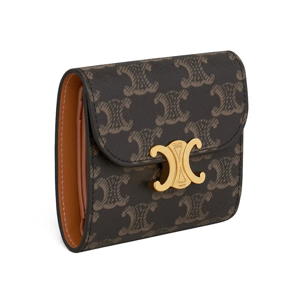 ☆☆CELINE☆☆ 24FW (10D782CQH 04LU) Women’s Half Wallet CELINE WALLET 01 – ETEFT AUTHENTIC