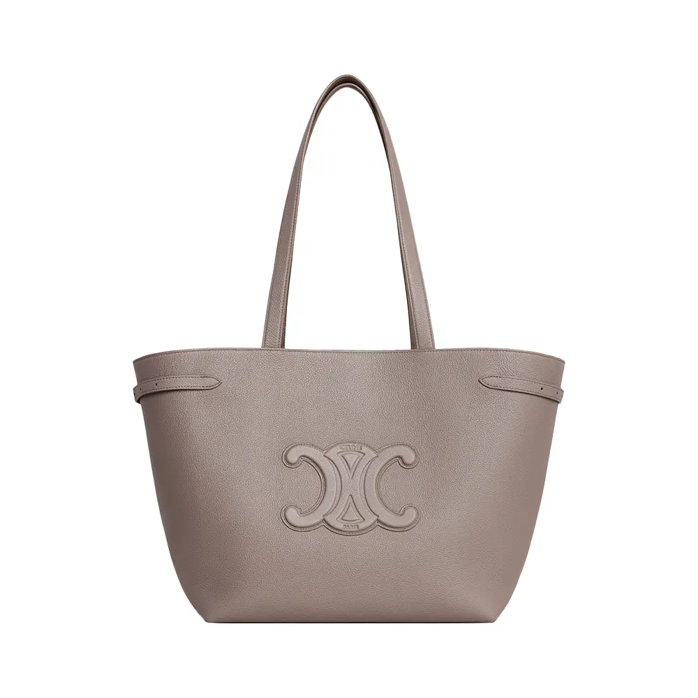 【送料無料/新品】 Celine Calfskin Grained Triomphe Cuir Anaïs Cabas Medium バッグ