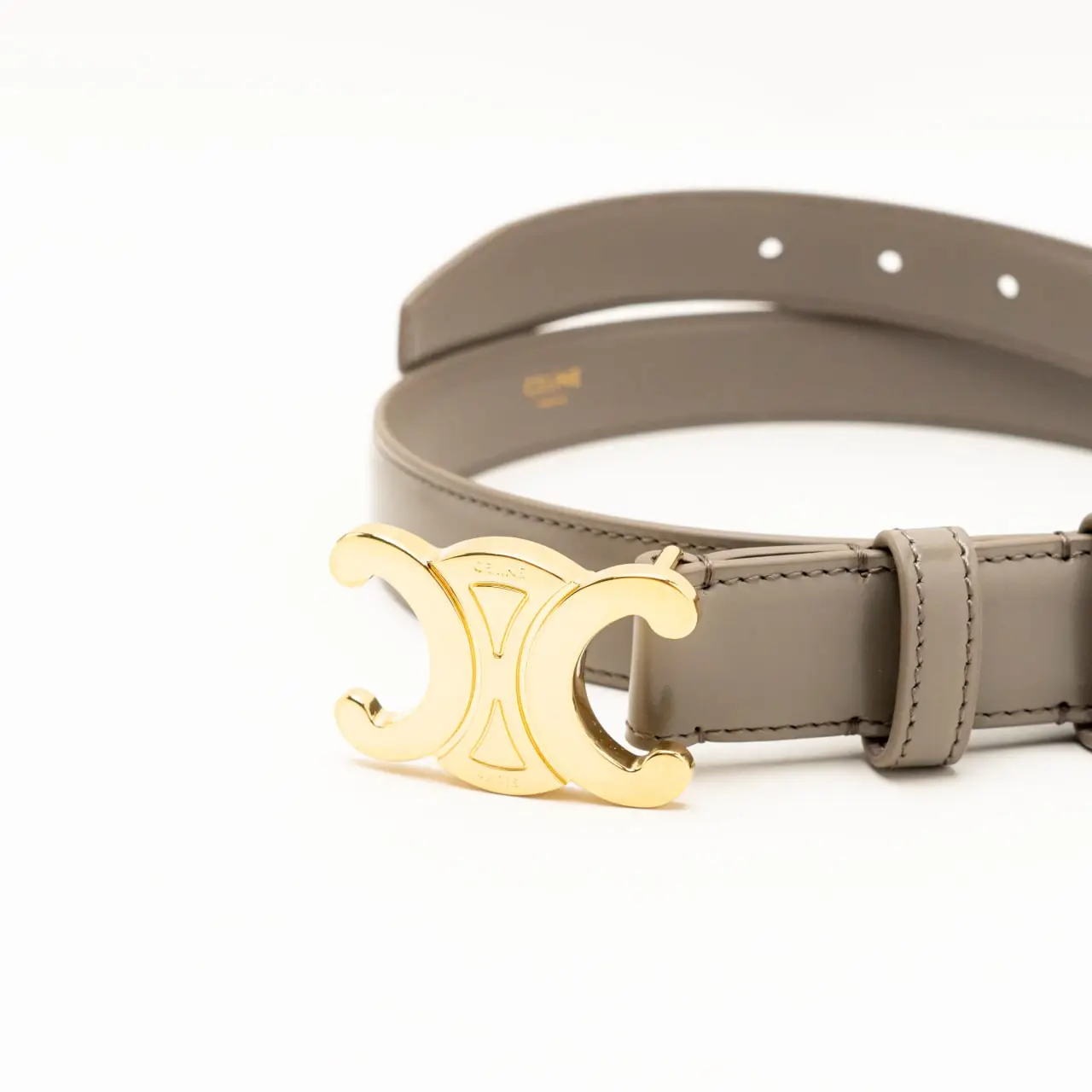 小物 Celine Belt Triomphe Medal Gold Hardware Celine Belt Triomphe Medal Gold Hardware