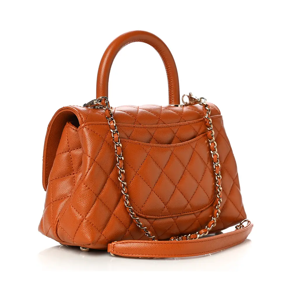 Harga chanel small flap bag with top handle sale