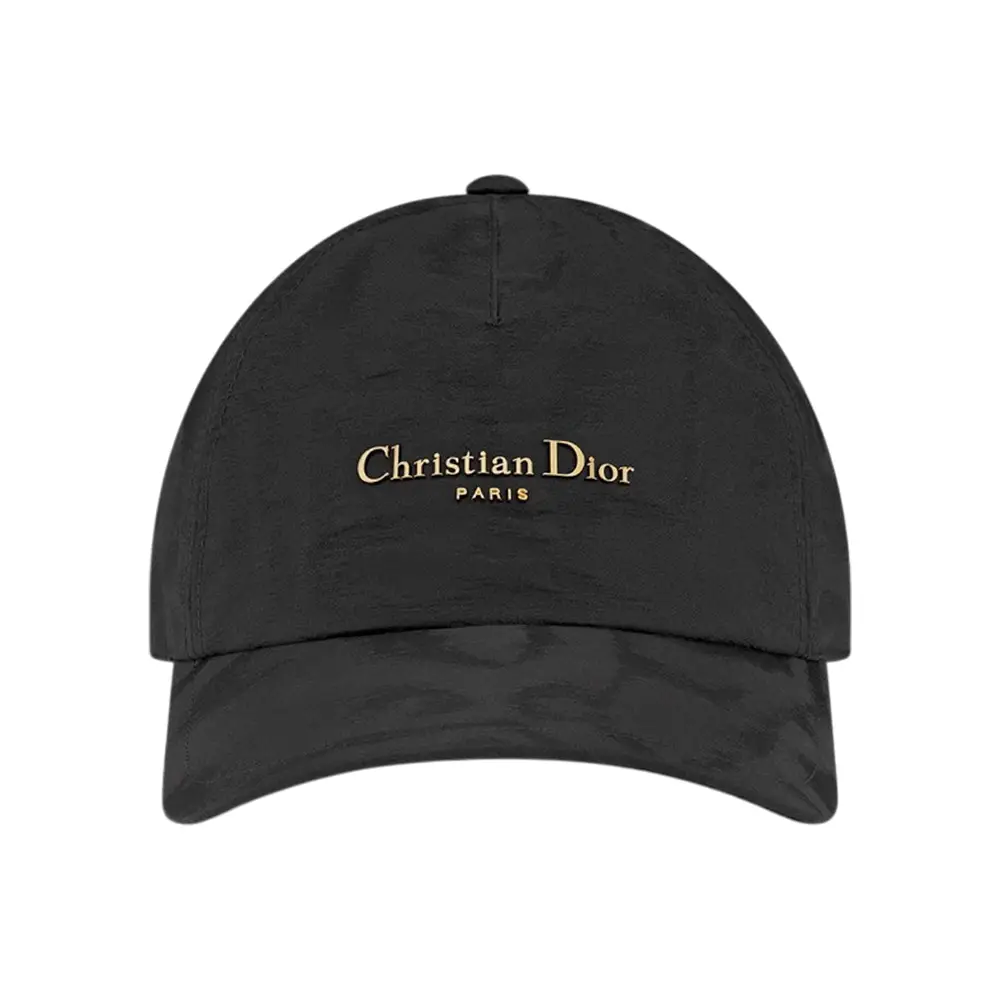 Christian Dior D-Player Technical Moire Cap Black – voilà.id