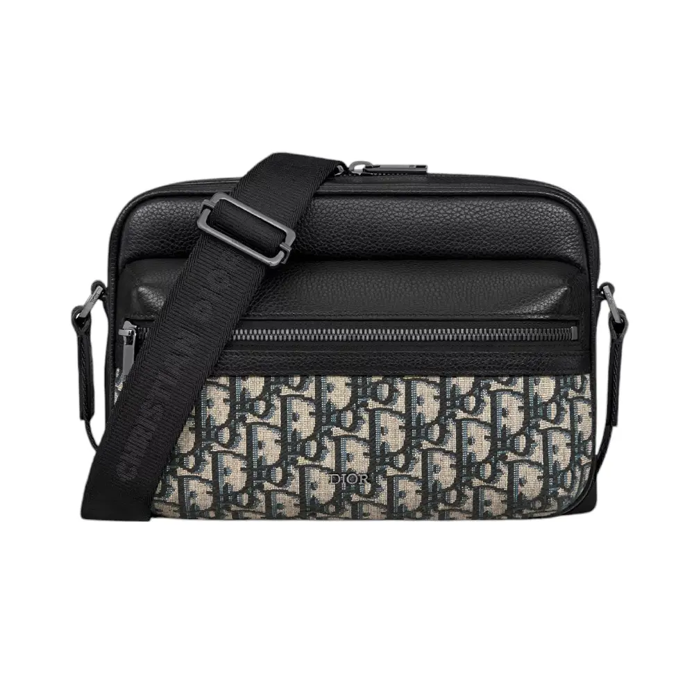 Christian Dior Rider 2.0 Zipped Messenger Bag Oblique