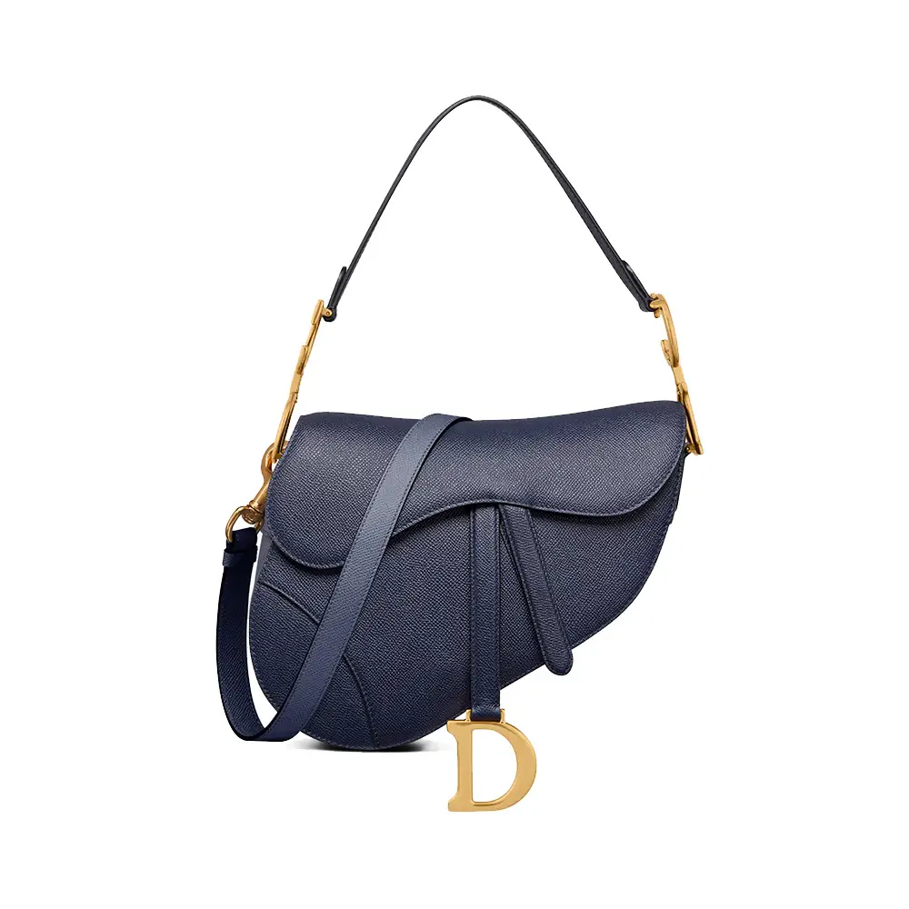Christian Dior Saddle Medium Bag Sand Grained Calfskin – voilà.id