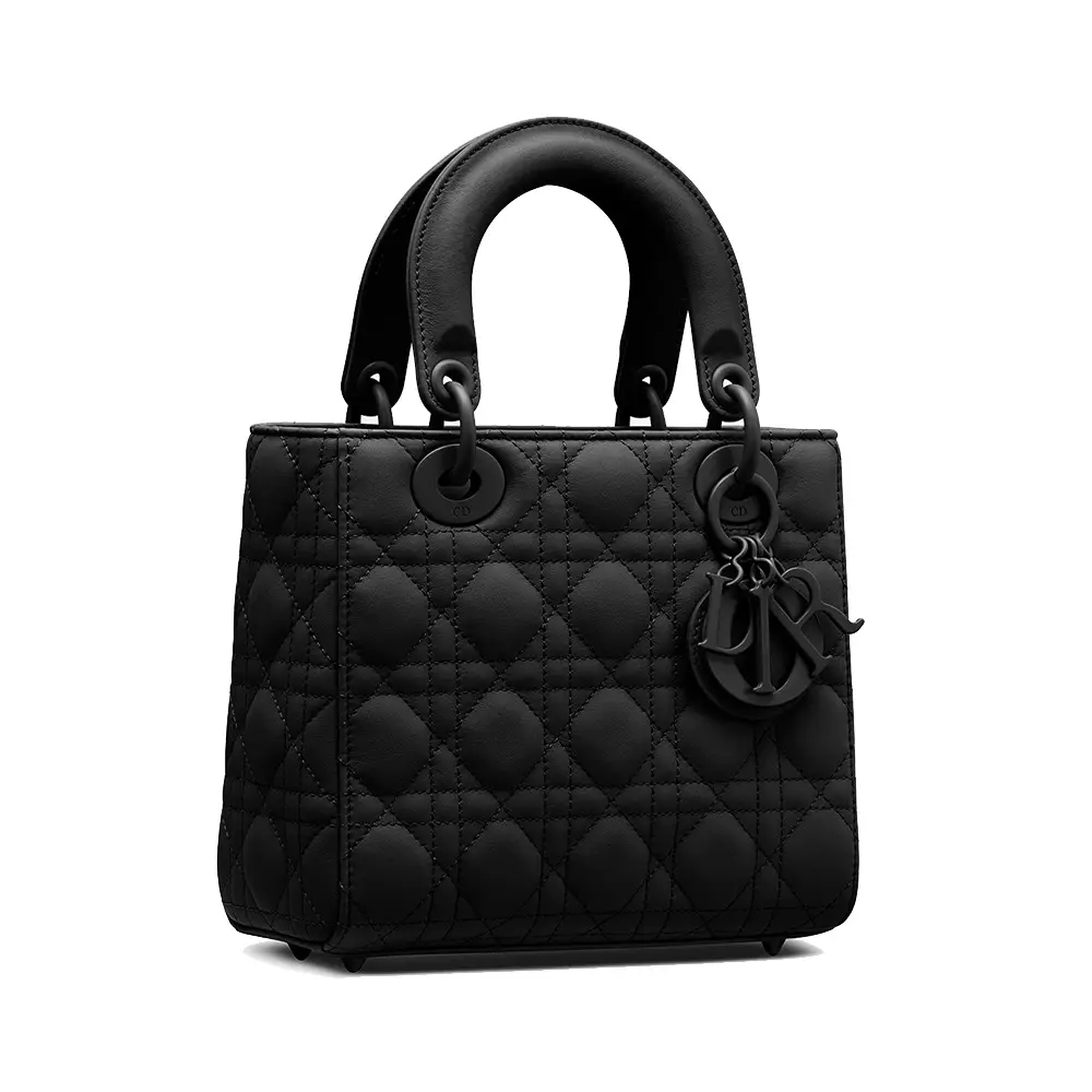 Dior black handbag sales