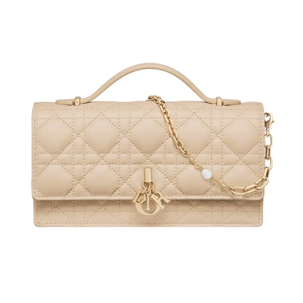 【ミニサイズ♪】Dior My Dior ミニバッグ DIOR | Miss Caro ミニバッグ マクロカナージュ ラムスキン