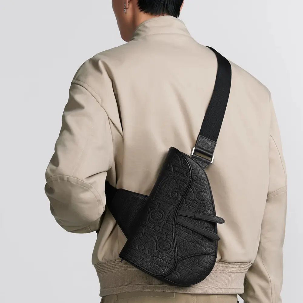 Dior saddle sling bag shop
