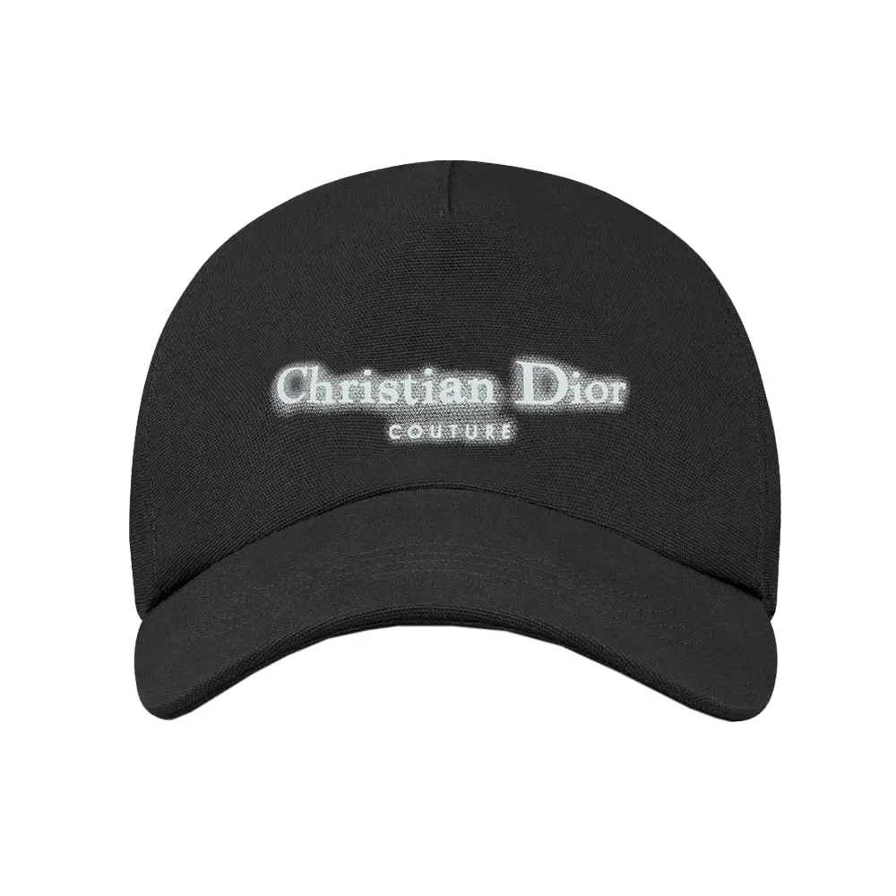 Dior】Emboirdered Baseball Cap/キャップ/ブラック Dior Embroidery