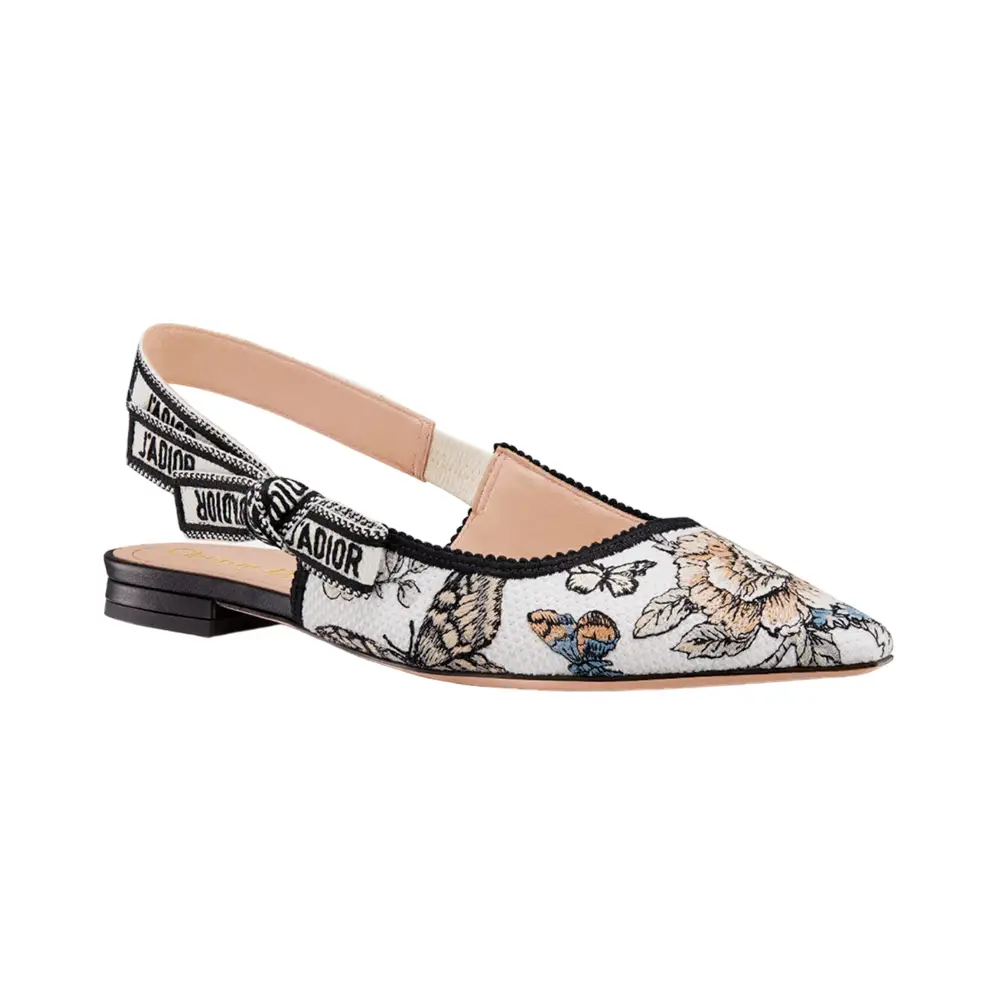 Dior slingback flats price sales