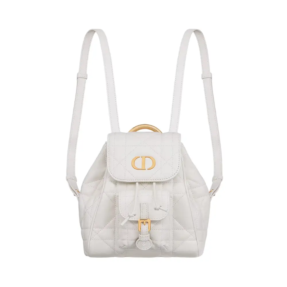 Christian Dior Small Backpack Oblique Jacquard Blue Multi – voilà.id