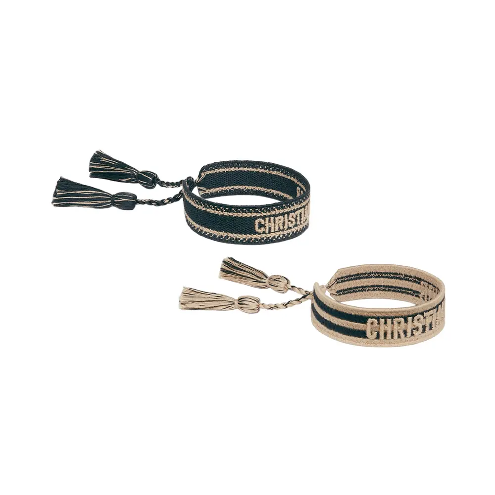 Christian Dior Bracelet Set Oblique Placid Blue Pink – voilà.id