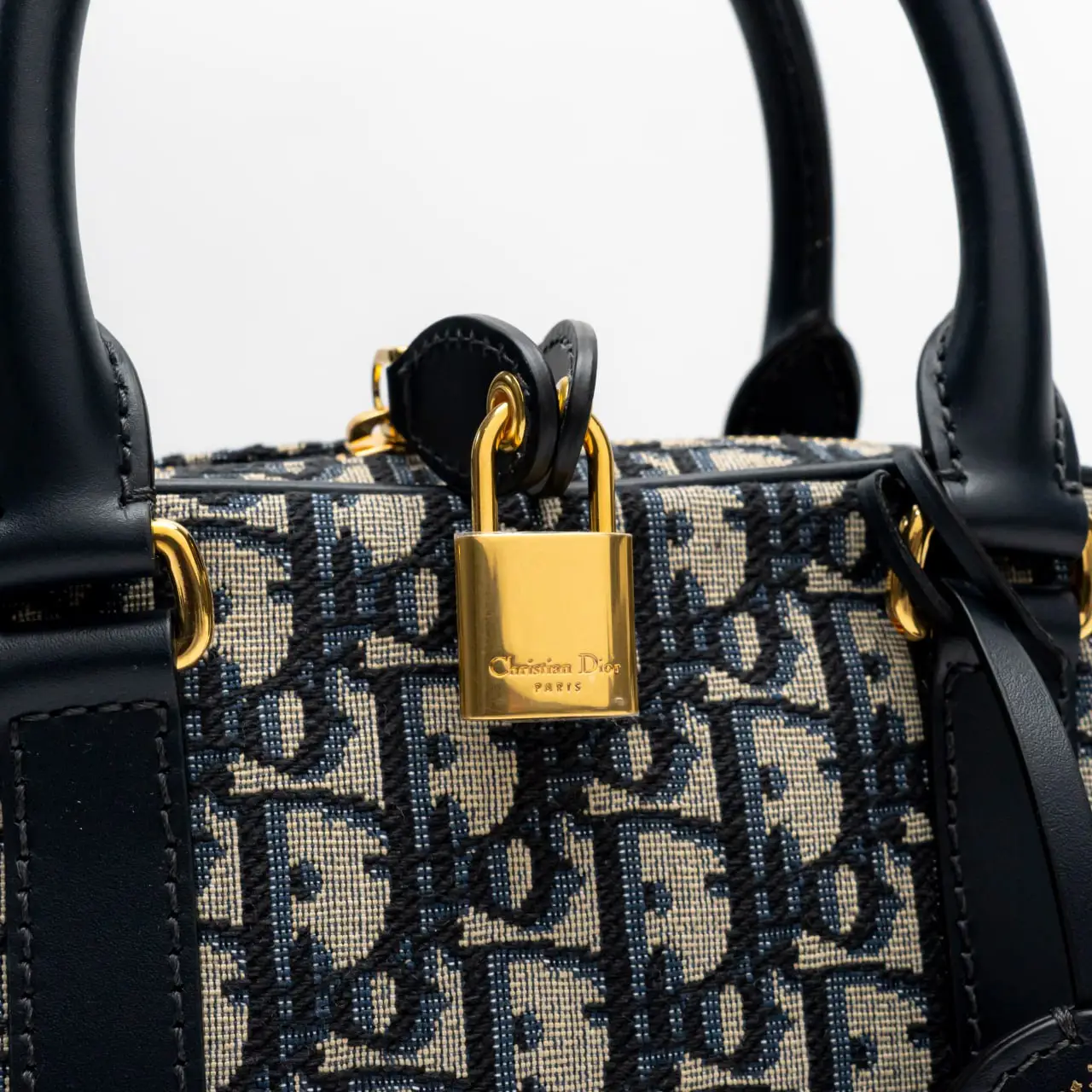 Dior oblique bowling bag clearance