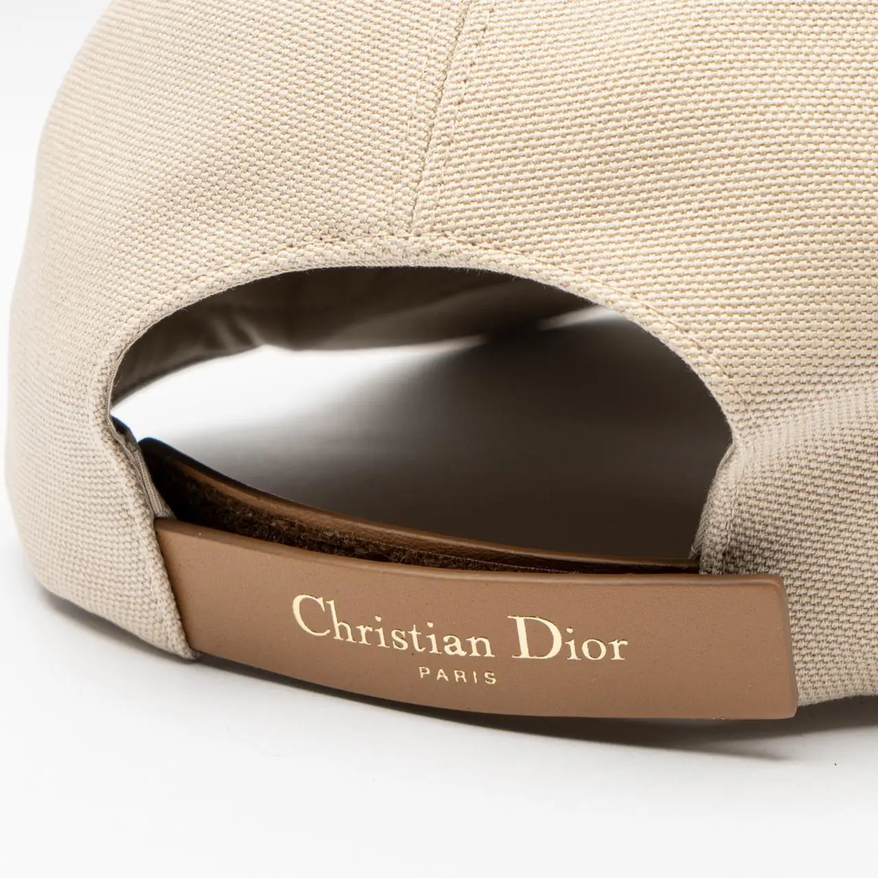 Christian Dior D-Player Cotton Canvas Cap Beige – voilà.id