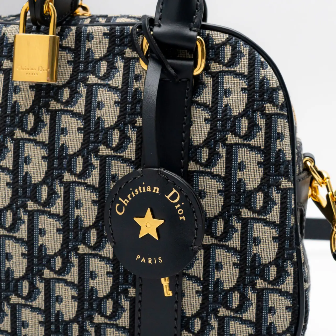 Dior bowling bag mini top