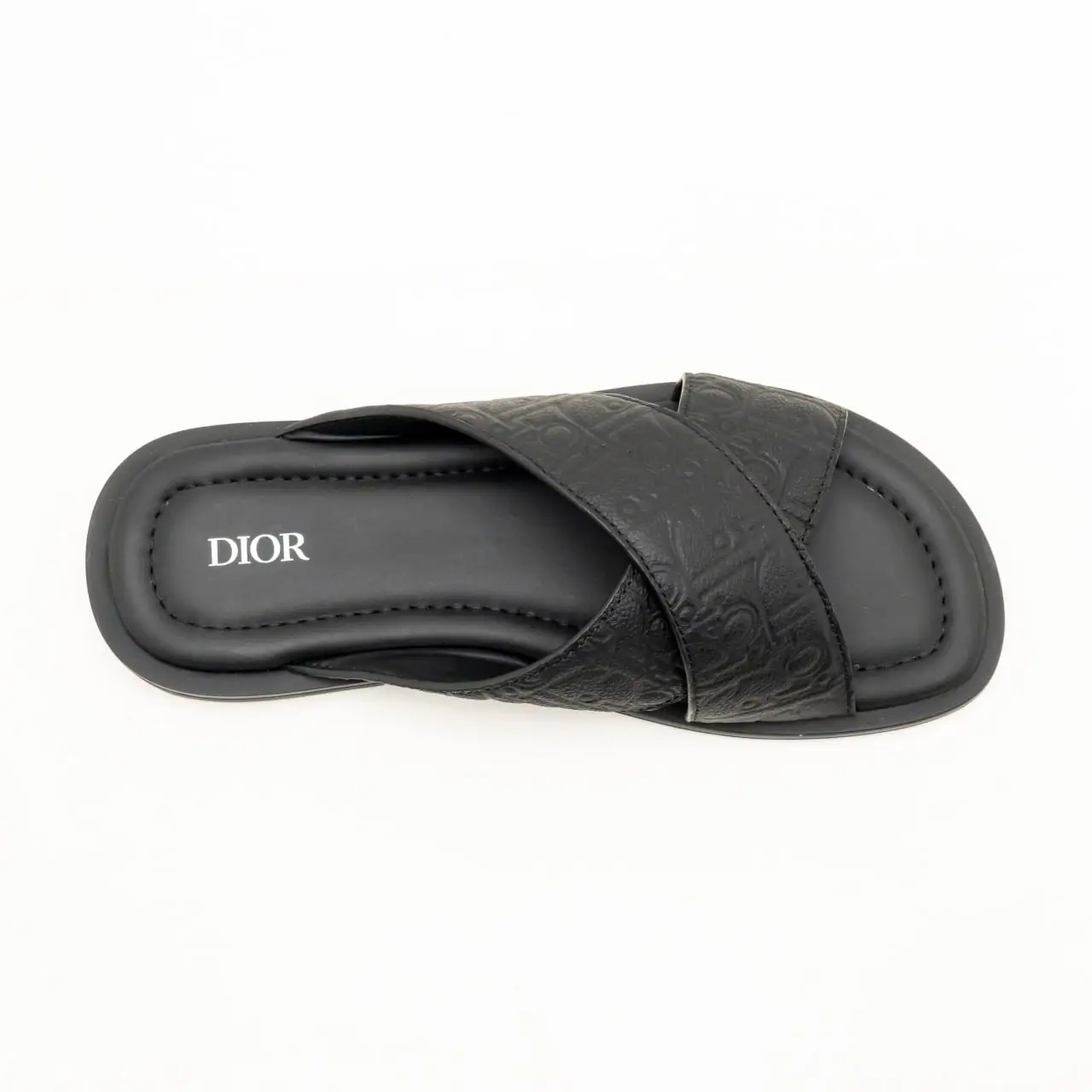Christian Dior D'Alias Sandal Gravity Leather Black – voilà.id