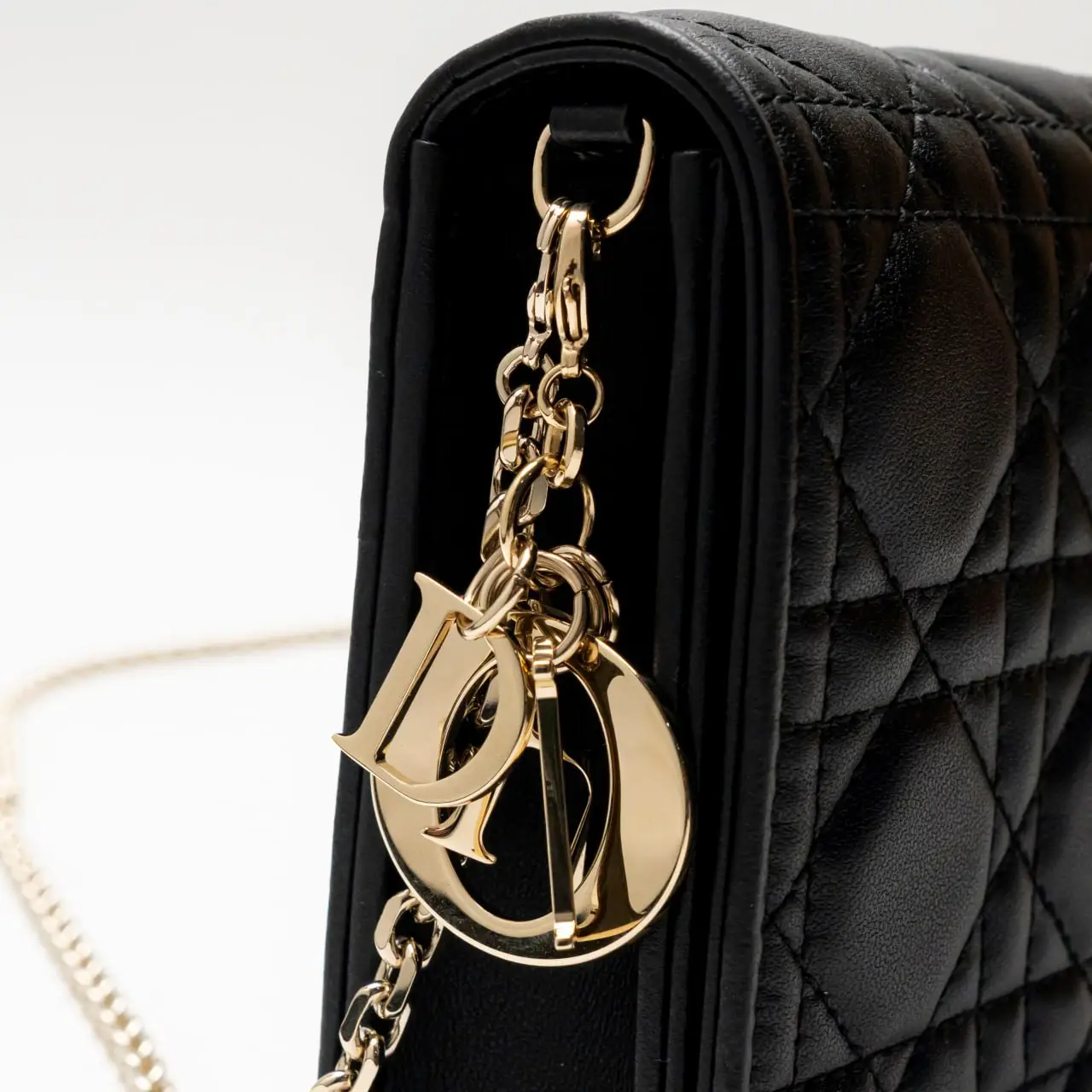 Lady dior wallet on chain best sale