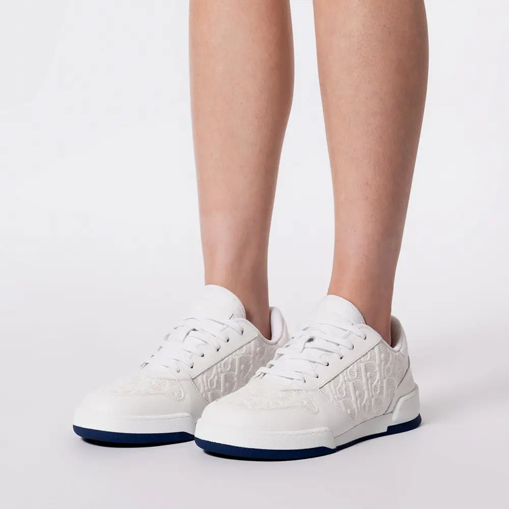 Christian Dior One Sneakers Oblique Perforated Calfskin