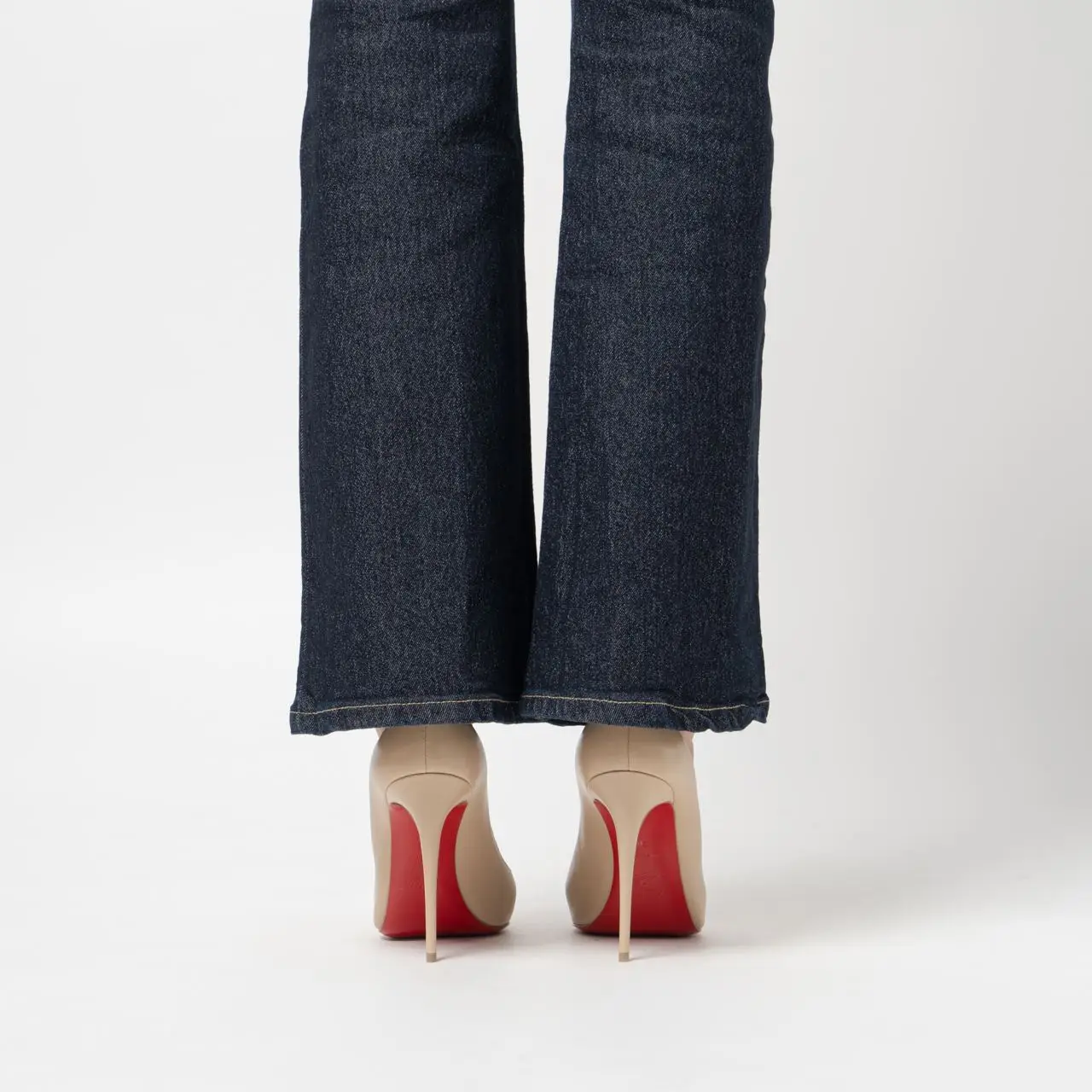 Christian Louboutin Kate 100 Nappa Leather Pumps Nude 1 – voilà.id