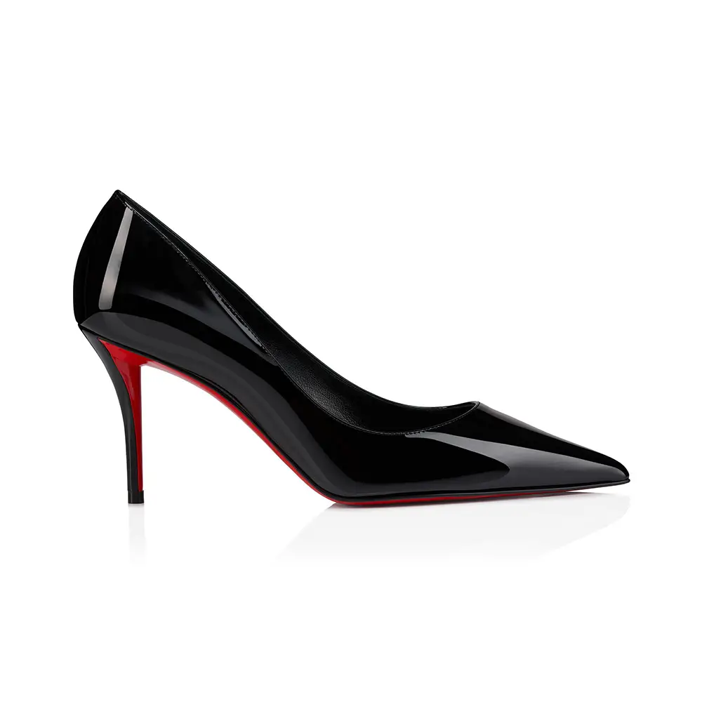 Christian Louboutin Miss Z 60mm Pumps Patent Calf Leather Black