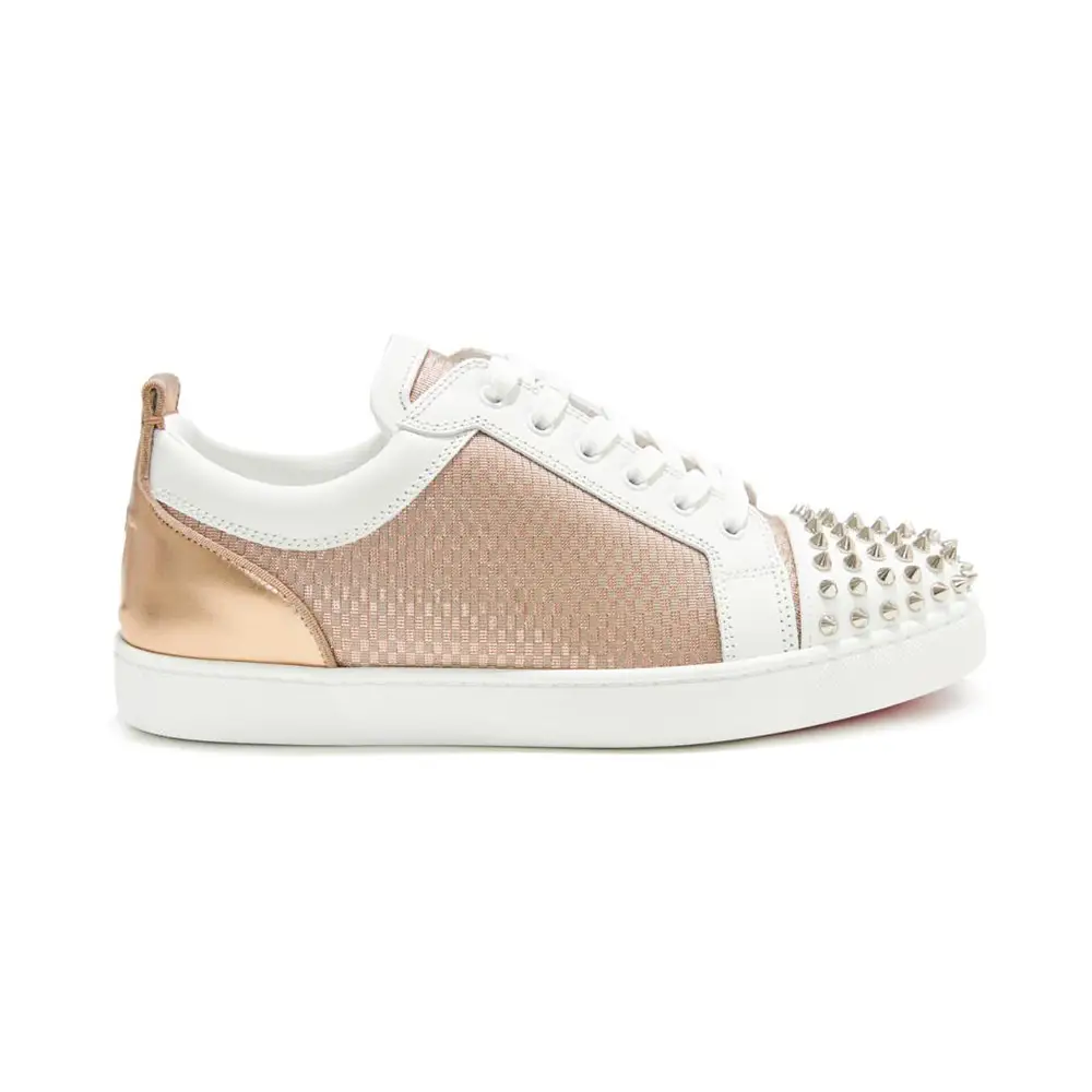 Christian Louboutin Varsijunior Spikes スニーカー Louis Junior Spikes ブラック ヴーベロア（スエード） - Shoes