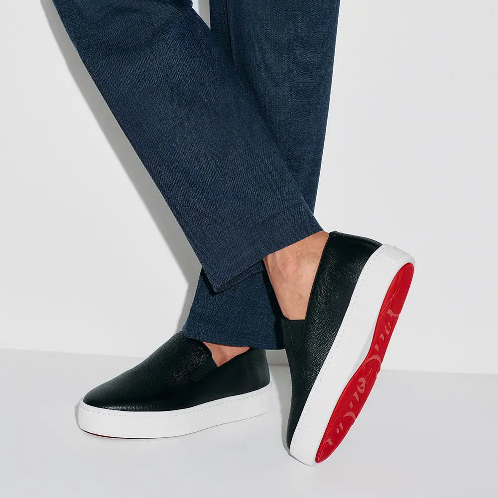 Louboutin slip on hotsell