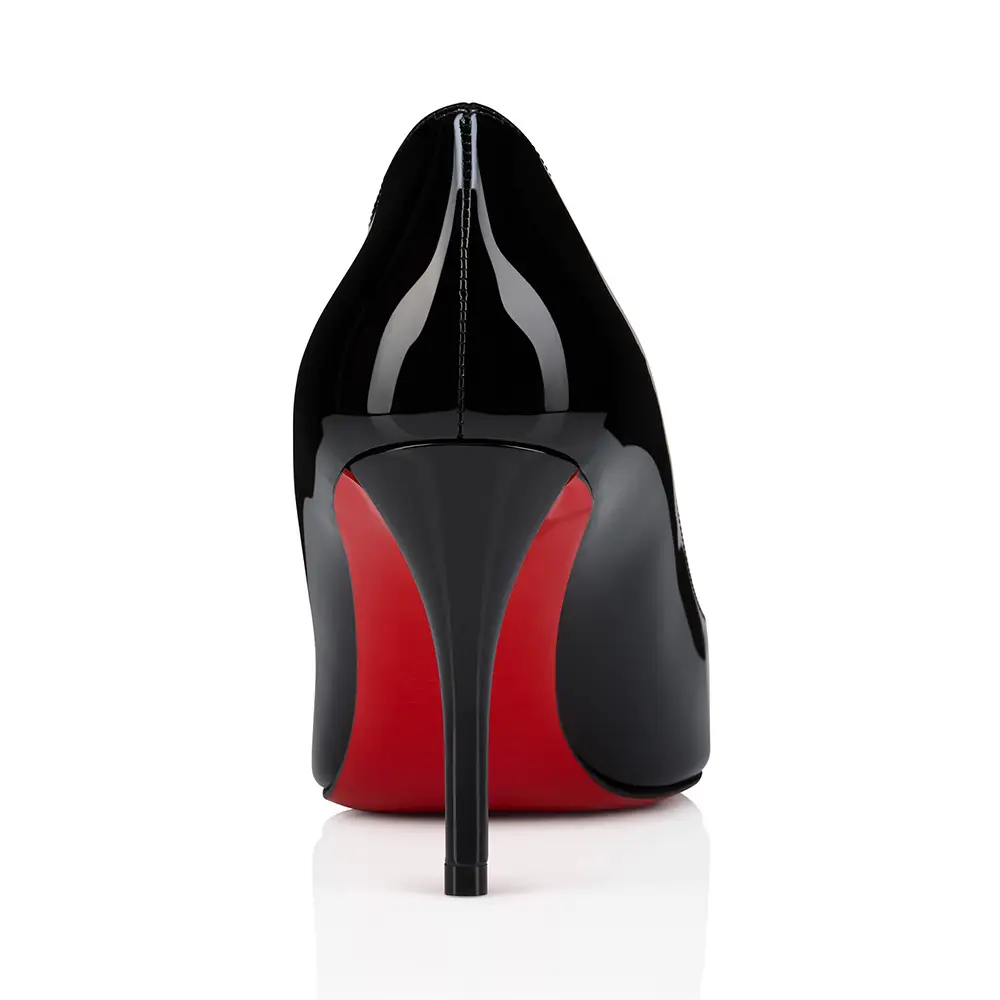 Christian Louboutin Miss Z 80mm Pumps Patent Calf Leather Black