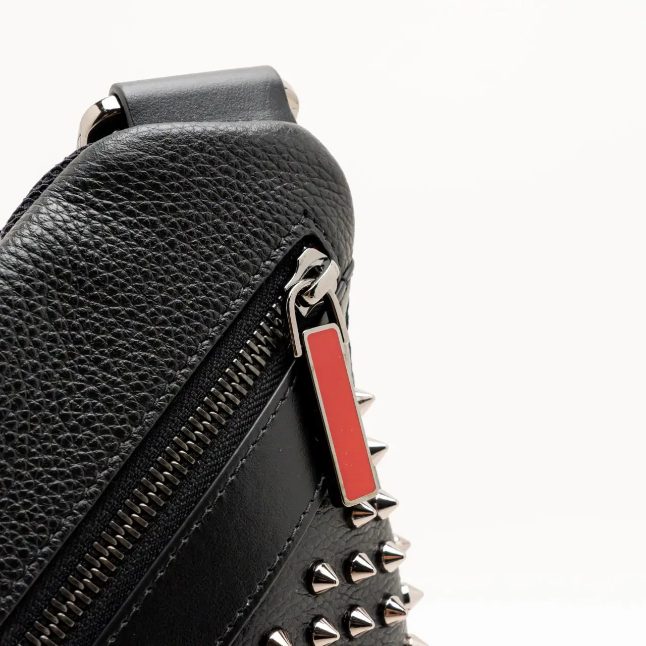 Christian Louboutin Funky One Sling Backpack Spikes Black – voilà.id