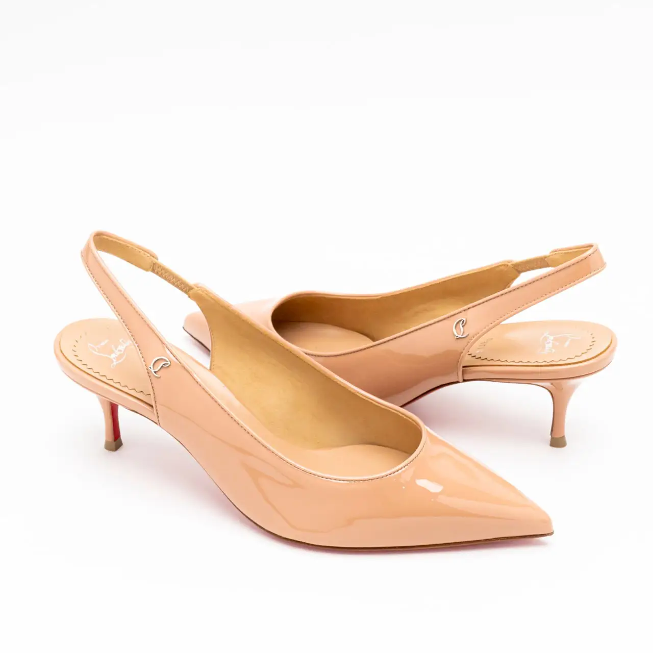 Louboutin kitten heels best sale