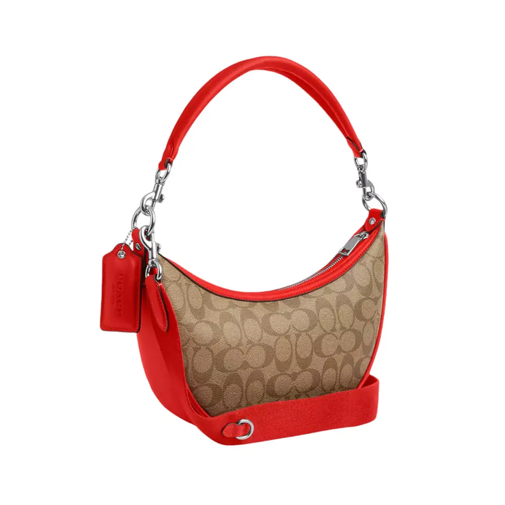 バッグ Coach Hobo Red Shoulder Bag Signature s-l400.jpg