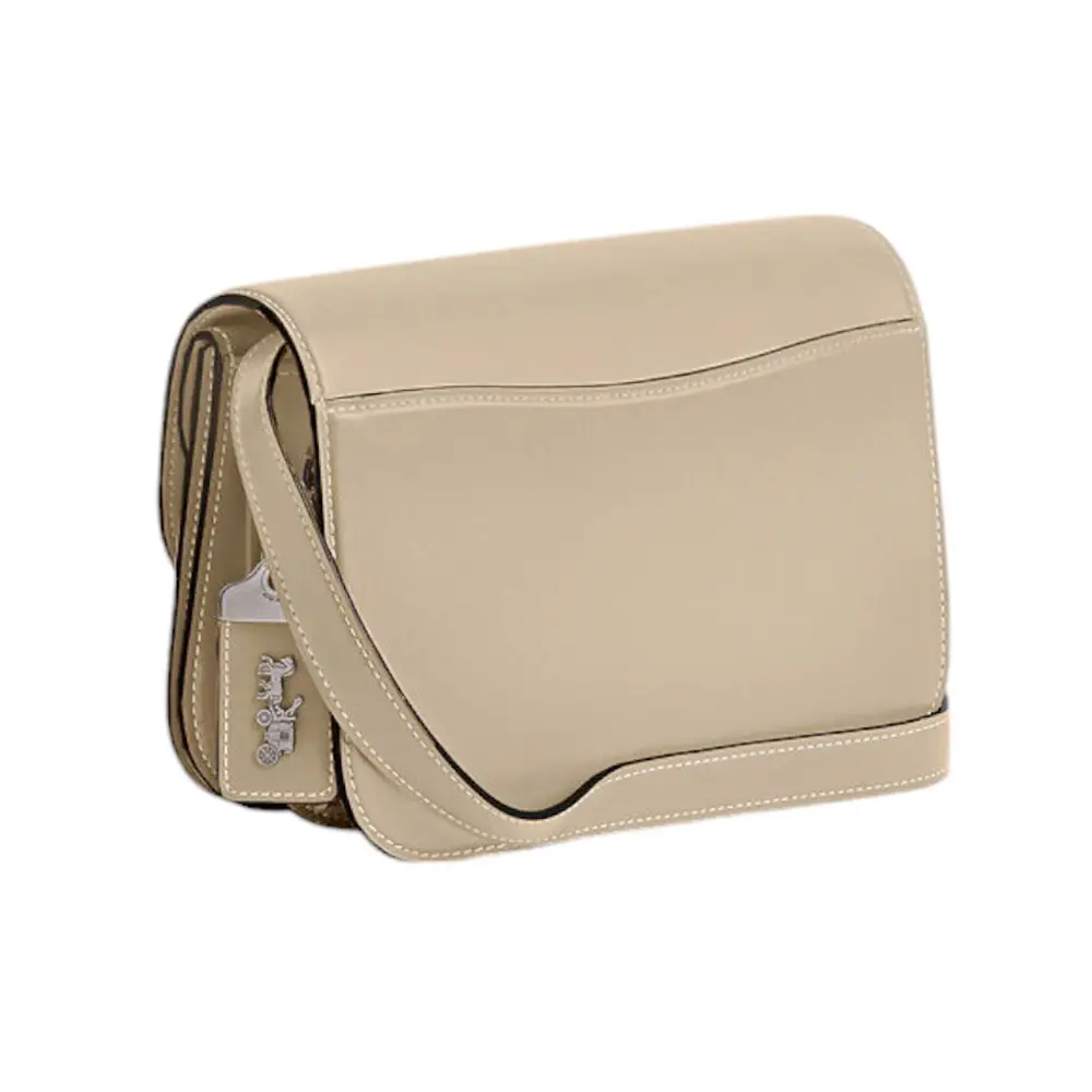 Coach Idol Leather Shoulder Bag Ivory – voilà.id