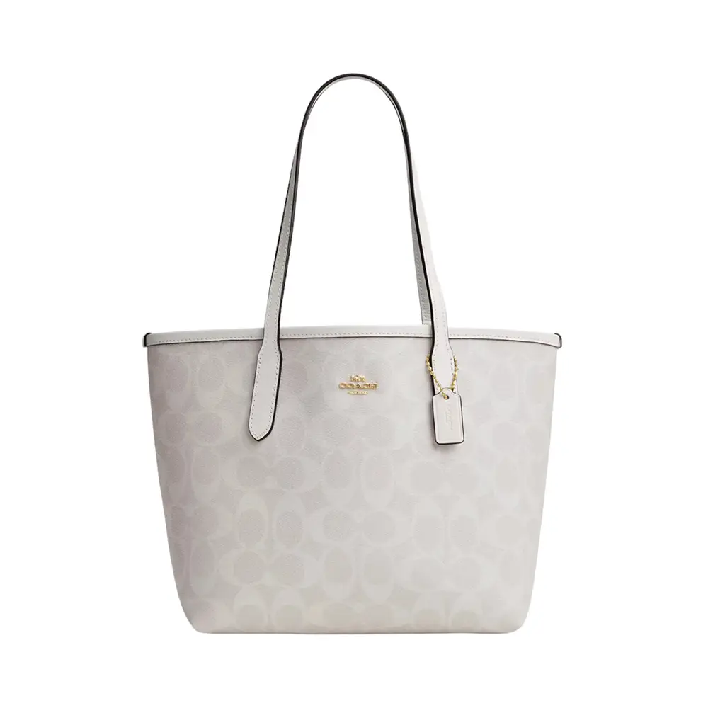 Coach tote small sale