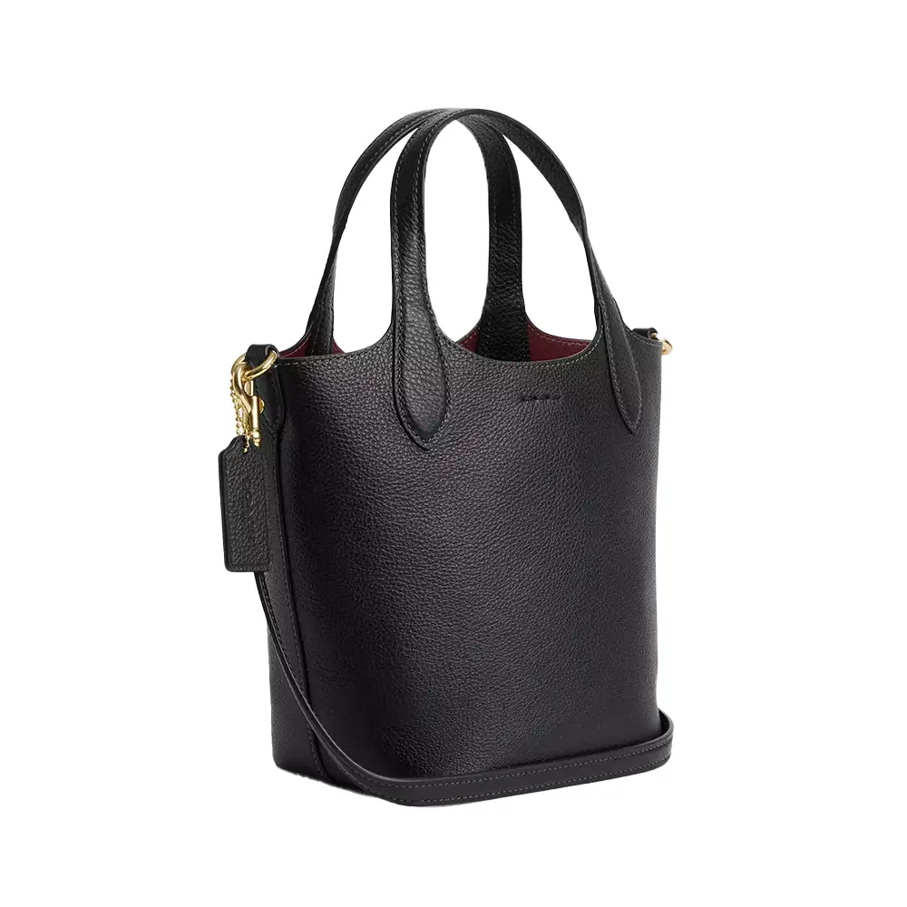 Coach Hanna Bucket Bag Leather Black – voilà.id
