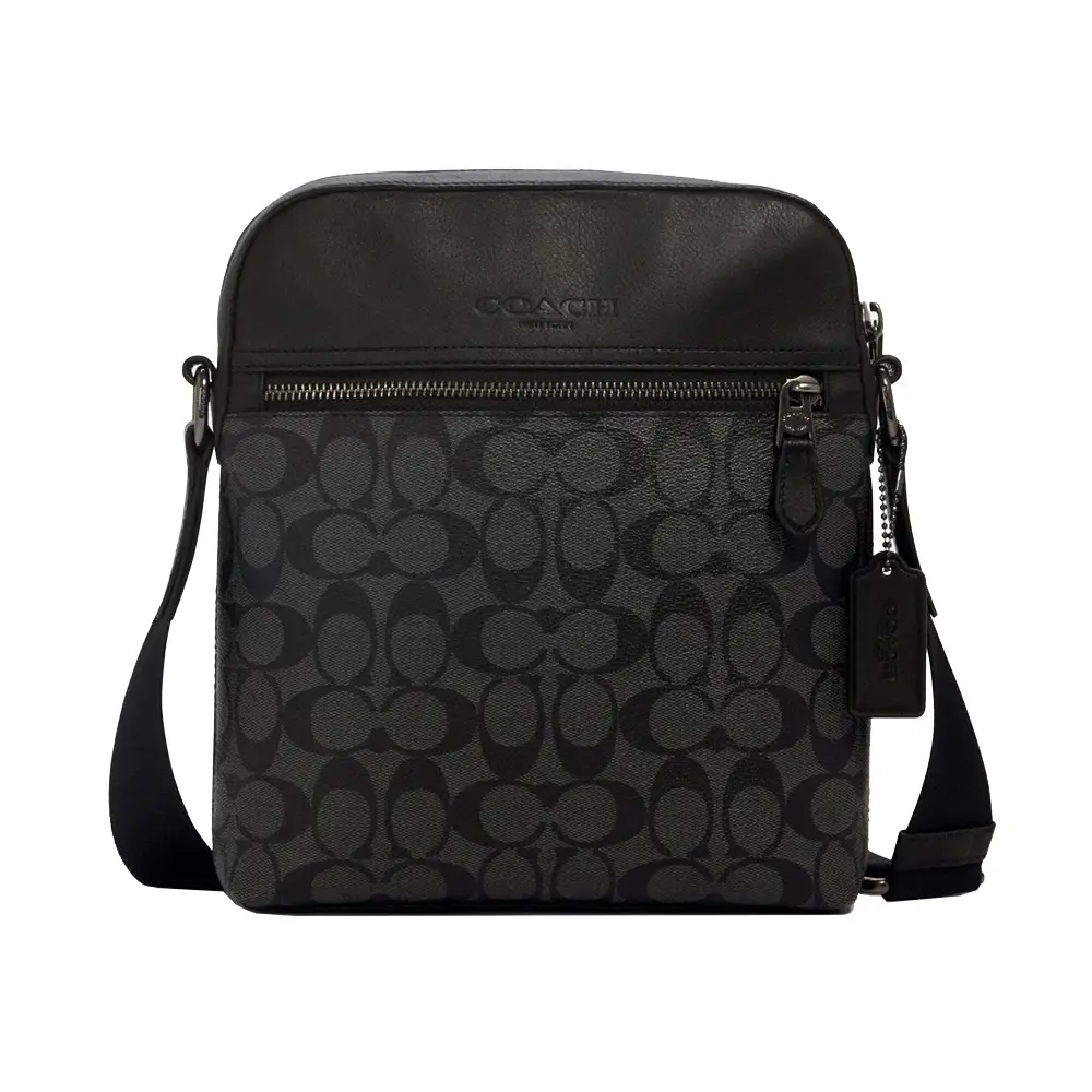 ☆セール☆Coach(コーチ) 高級レザー♪Houston Flight Bag Coach Houston Flight Leather Black – voilà.id