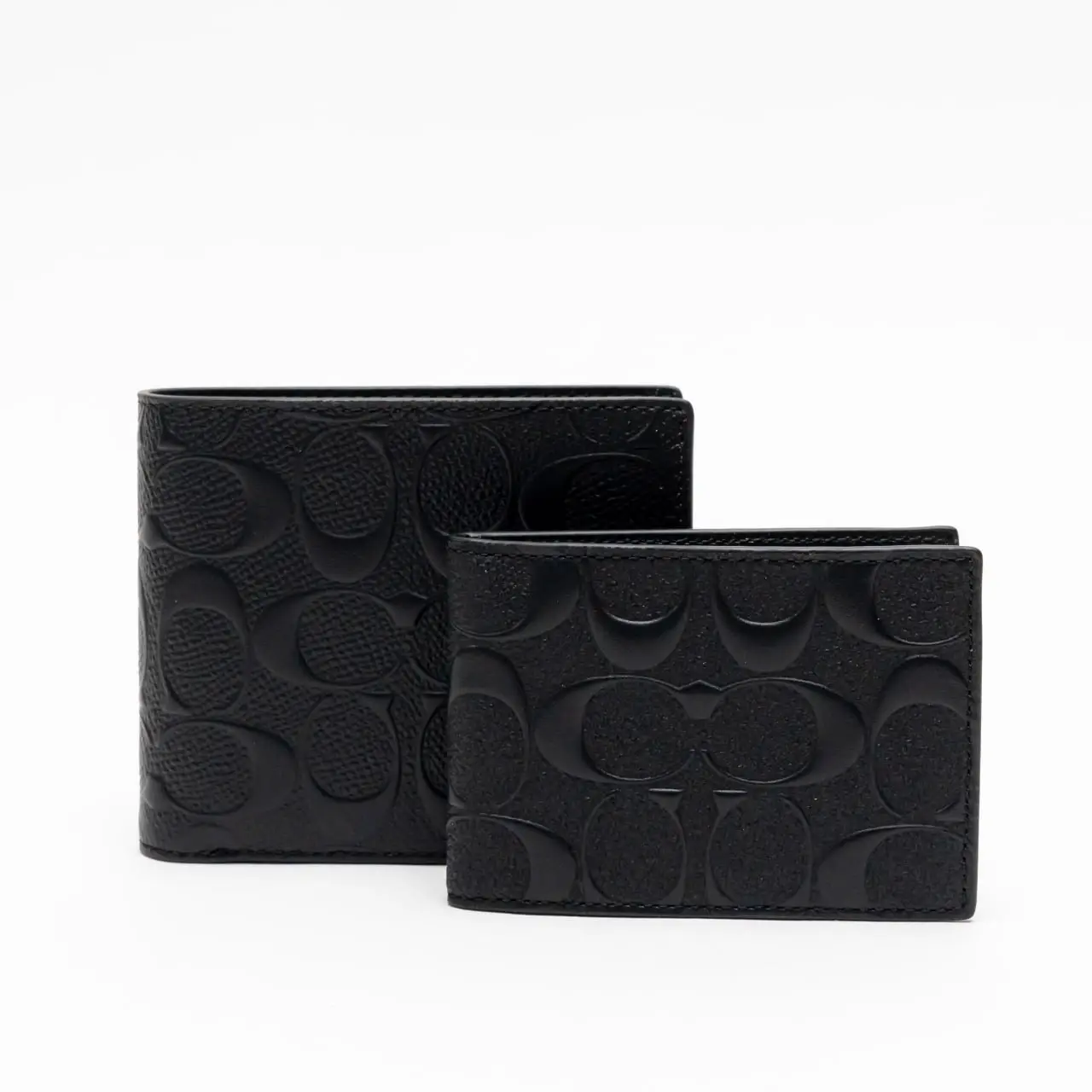 Coach engraved wallet sale