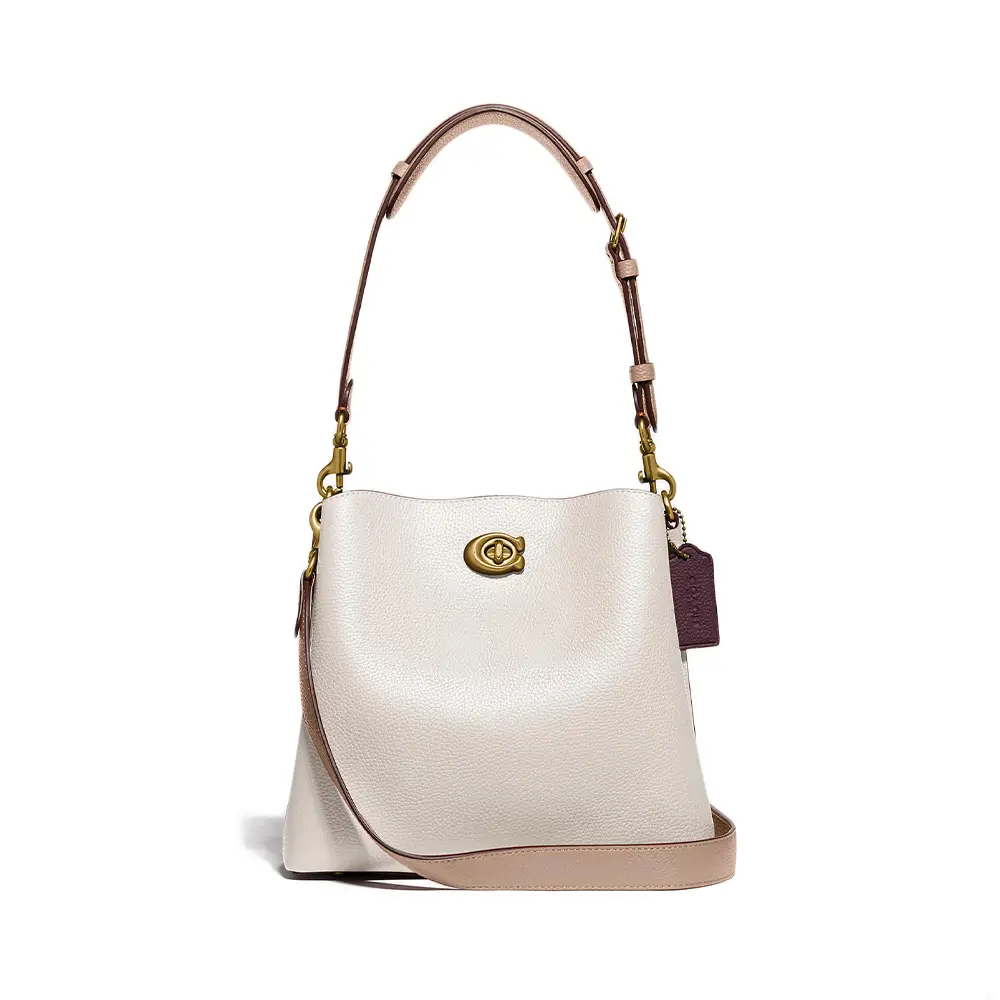 安心国内即発 COACH COLORBLOCK LEATHER WILLOW ミニショルダー COACH® Outlet | Willow Shoulder Bag In Colorblock