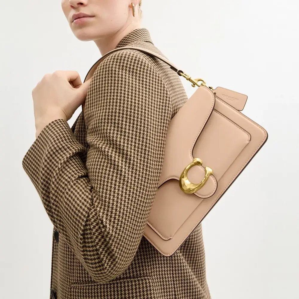 COACH ピロータビー 26（クリーム） Coach Tabby 26 Shoulder Bag Cream Ghw – voilà.id