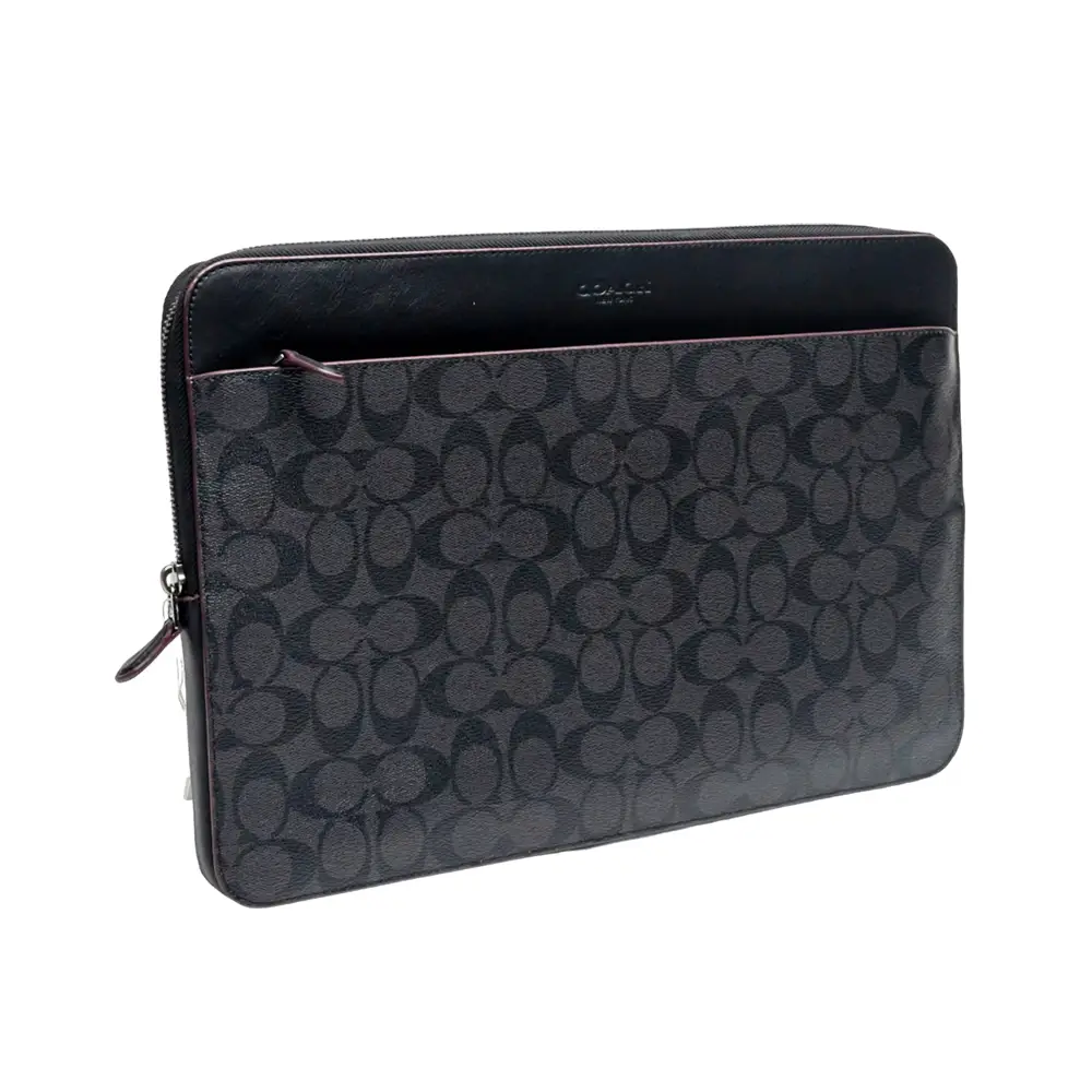 Coach laptop case hotsell