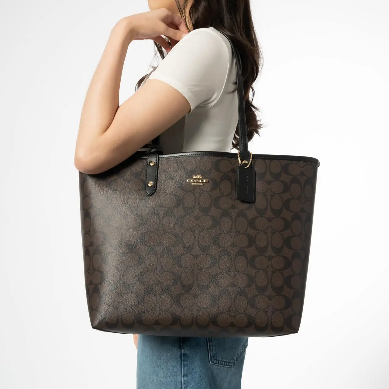 バッグ Coach Tote Bag Signature Brown 7product-36658-IMAA8-Xms-2024-