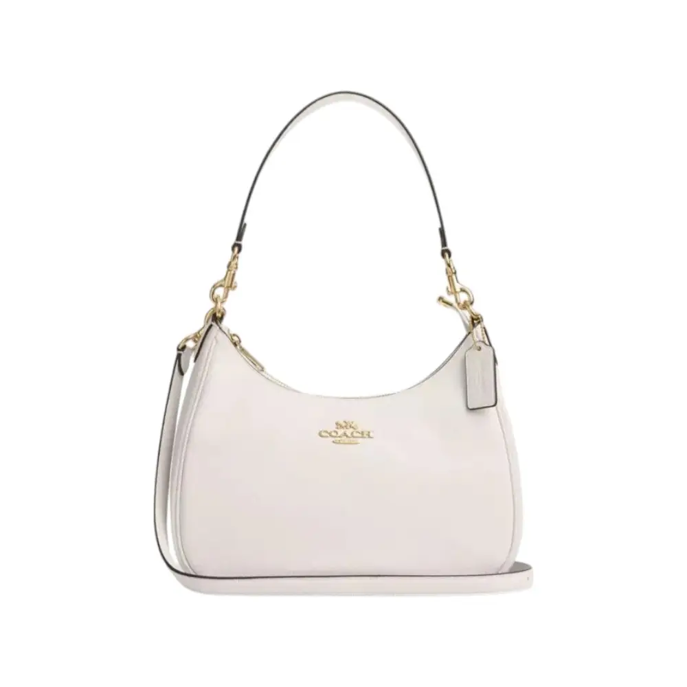 Michael Kors Lillie Large Logo Shoulder Bag Vanilla Acorn – voilà.id