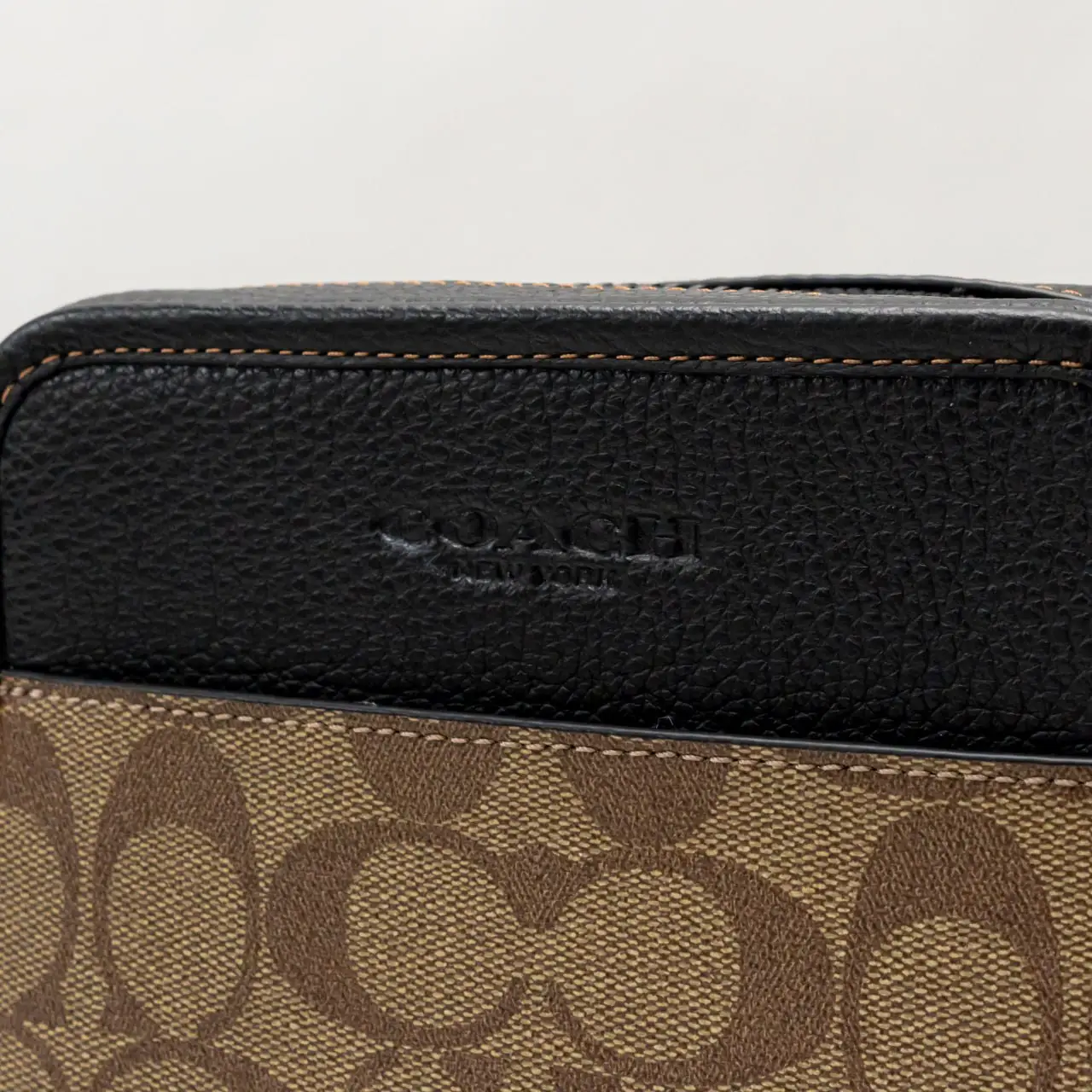 Coach Sullivan Crossbody In Signature Canvas Charcoal Khaki