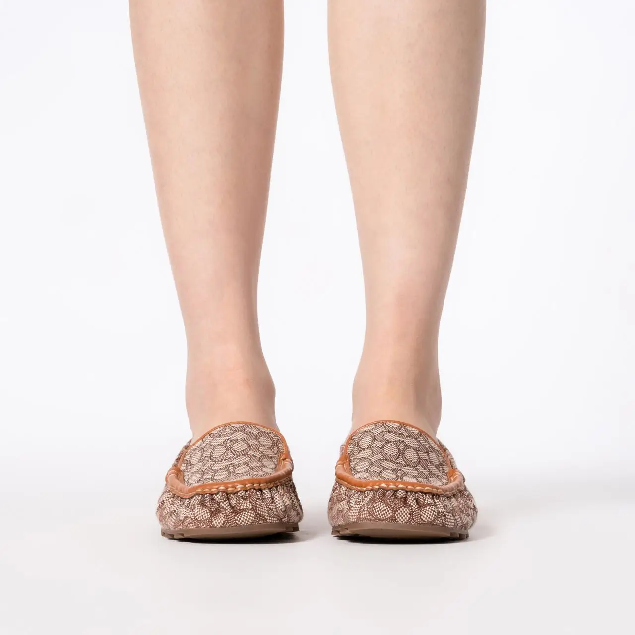 ★Coach★ Ronnie Loafer in Signature Jacquard CS009 URC COACH Ronnie Signature Jacquard and Leather Loafers | Dillard's