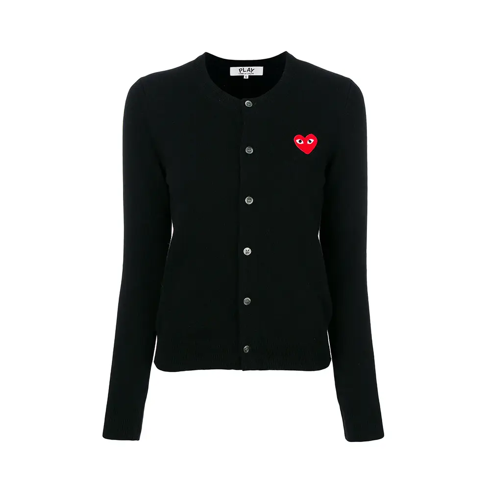 Cdg cardigan womens best sale