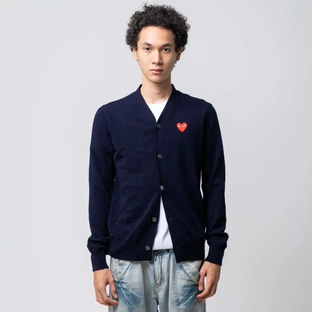 PLAY COMME des GARCONS カーディガン NAVY cliffedge_22121302