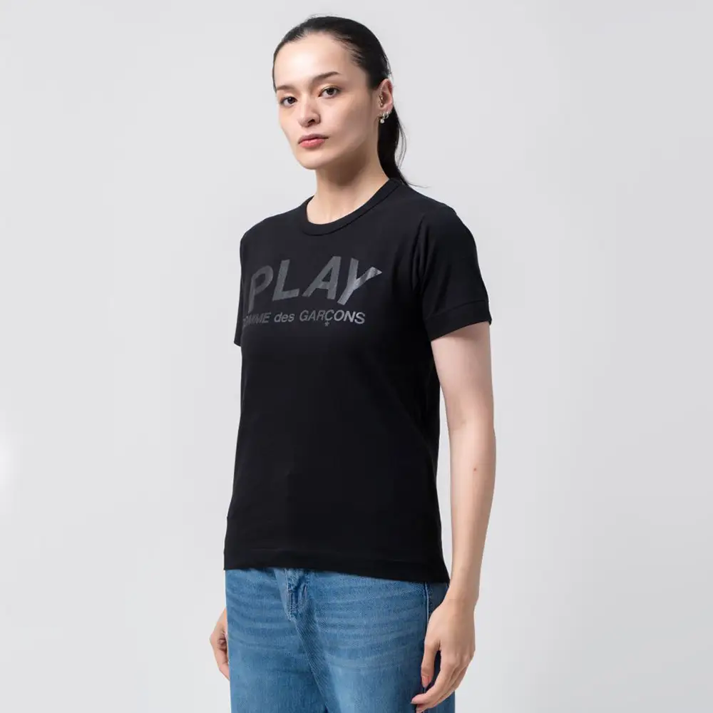 Women's comme de garcons t shirt sales