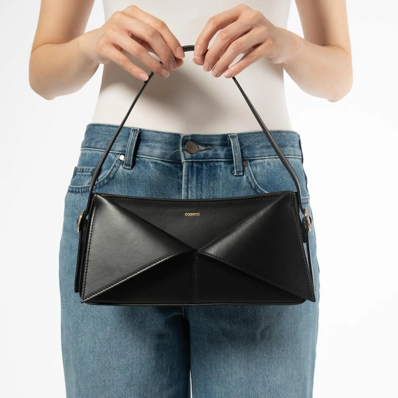 Coperni Belt Baguette Shoulder Bag Black – voilà.id