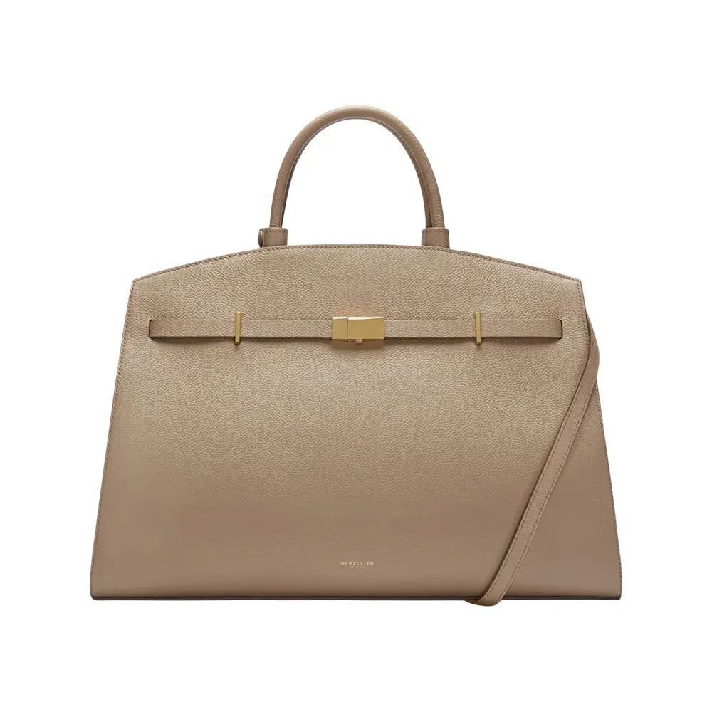 【最終】DEMELLIER デメリエー　The Hudson Dark Sand DeMellier The Hudson Small Grain Handbags Dark Sand – voilà.id
