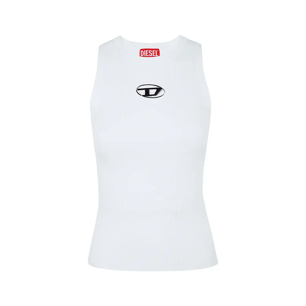 ◆DIESEL◆ M Cadix Sleeveless T-shirt White A174500DLAX100 A Diesel Caddix - Tank top for Woman - White - A174500DLAX-100