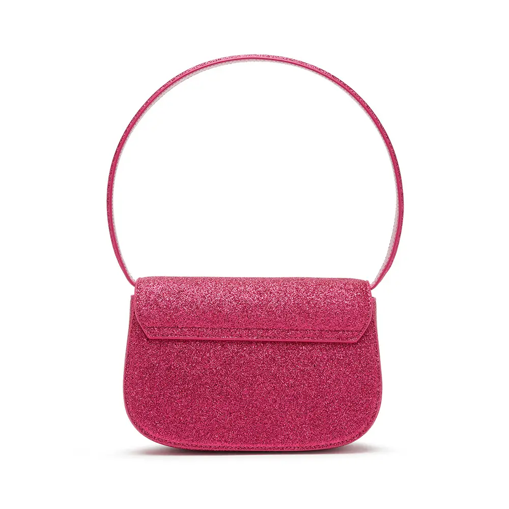 ラスト1点 DIESEL＊1DR-Iconic shoulder bag in shimmer fabric Women's 1DR-Iconic shoulder bag in shimmer fabric | Green